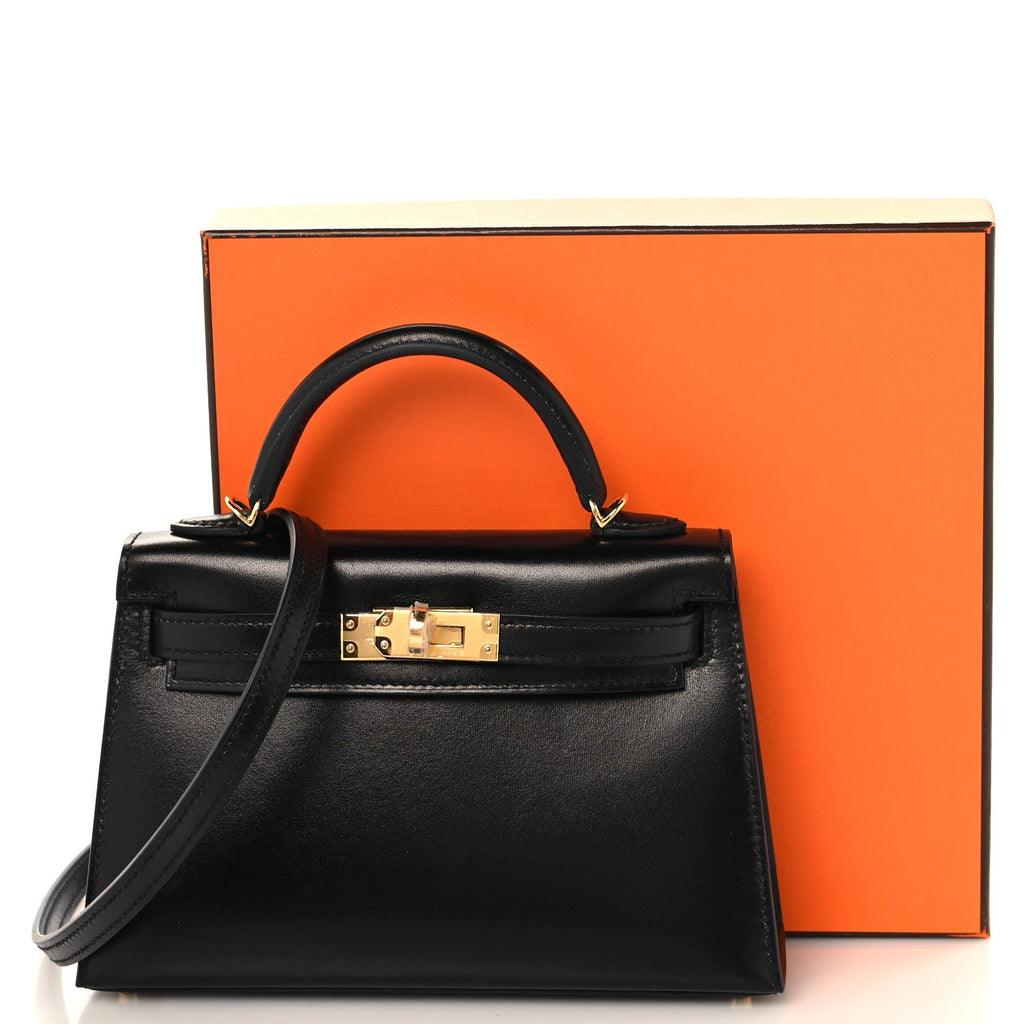 Box Mini Kelly Sellier 20 Black