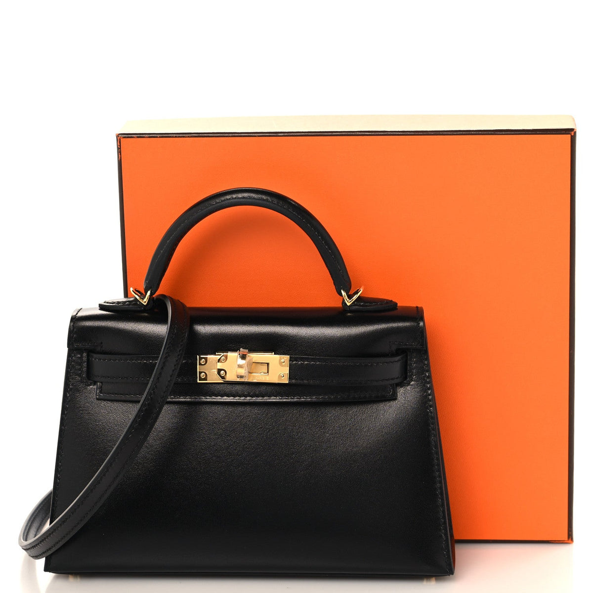 Box Mini Kelly Sellier 20 Black