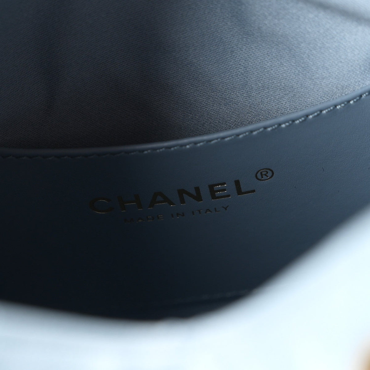 Caviar Quilted Medium Chanel 25 Handbag Blue