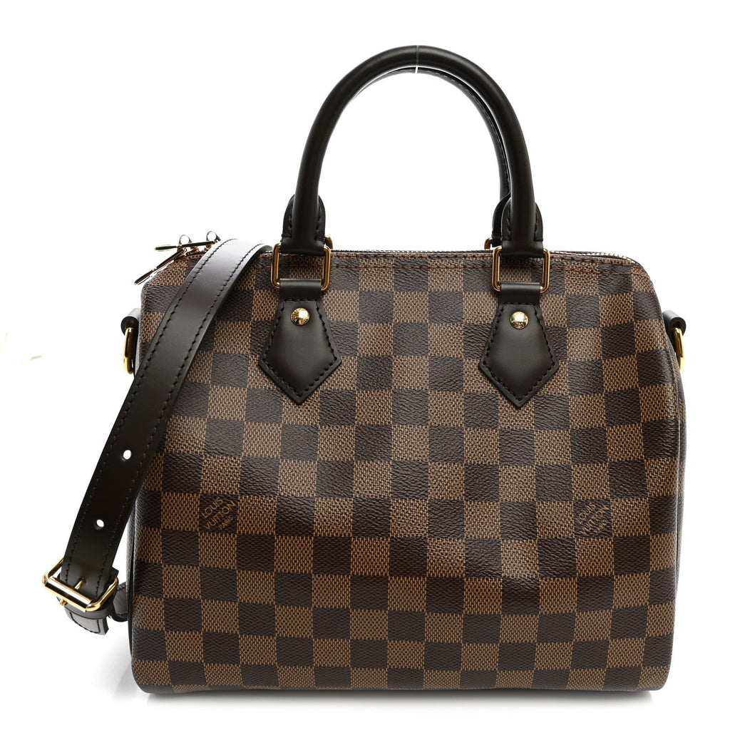 Damier Ebene Speedy Bandouliere 25
