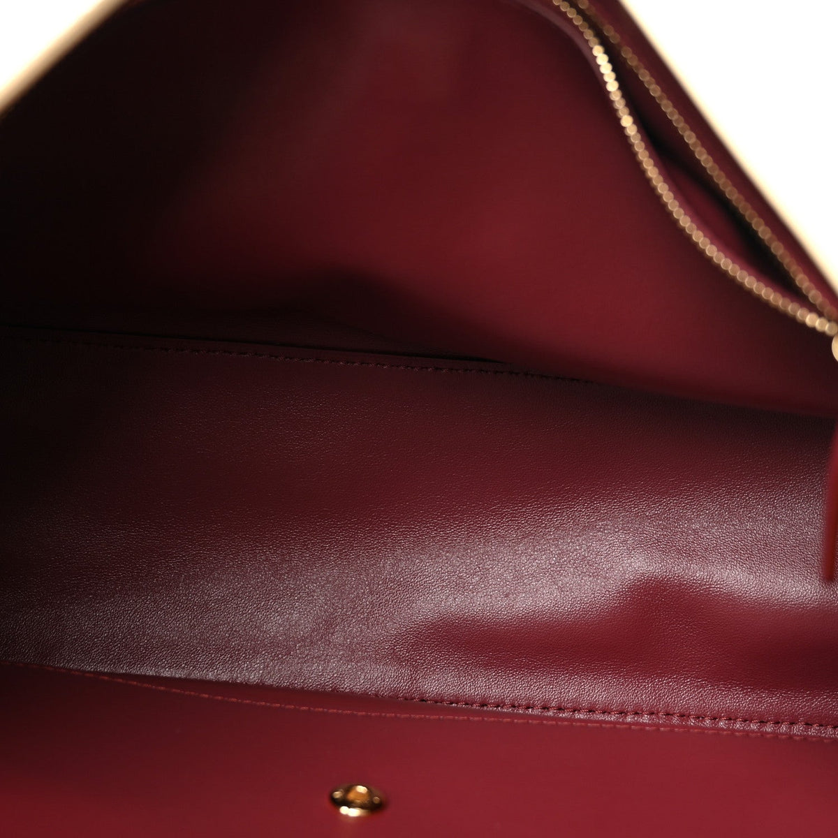 Grained Calfskin Small Souplissimo Maxi Flap Beige