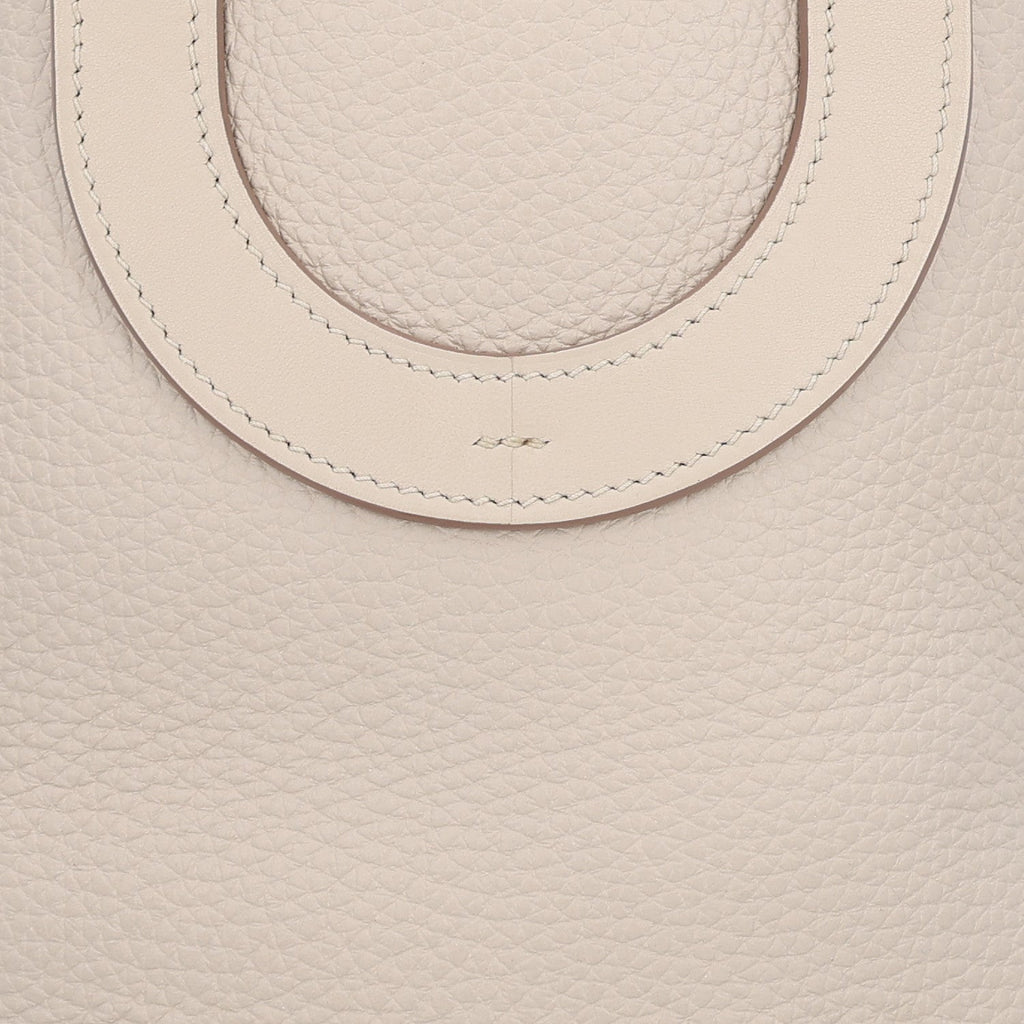Taurillon Clemence Swift In-The-Loop 18 Bag Craie