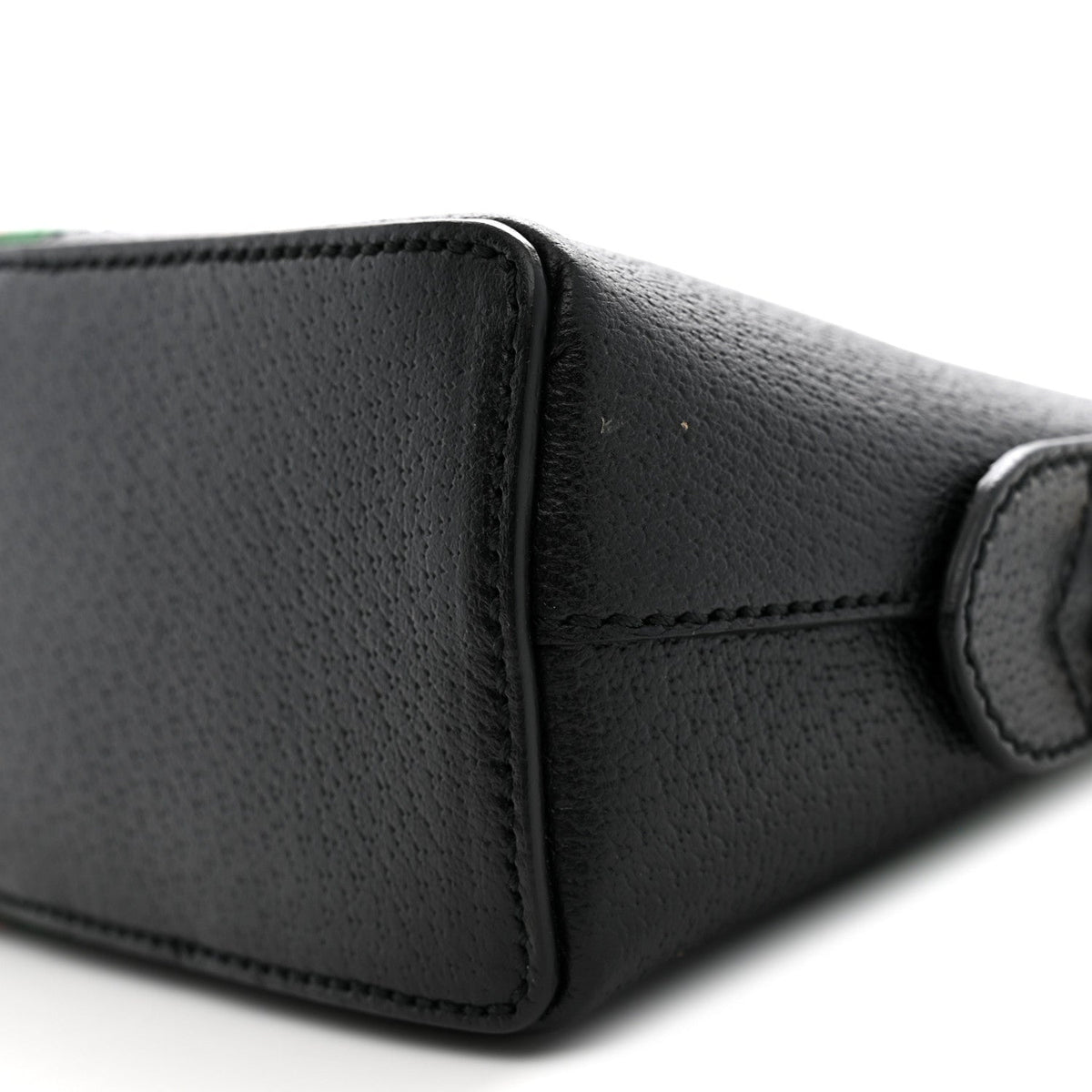 Calfskin GG Web Small Ophidia Dome Shoulder Bag Black