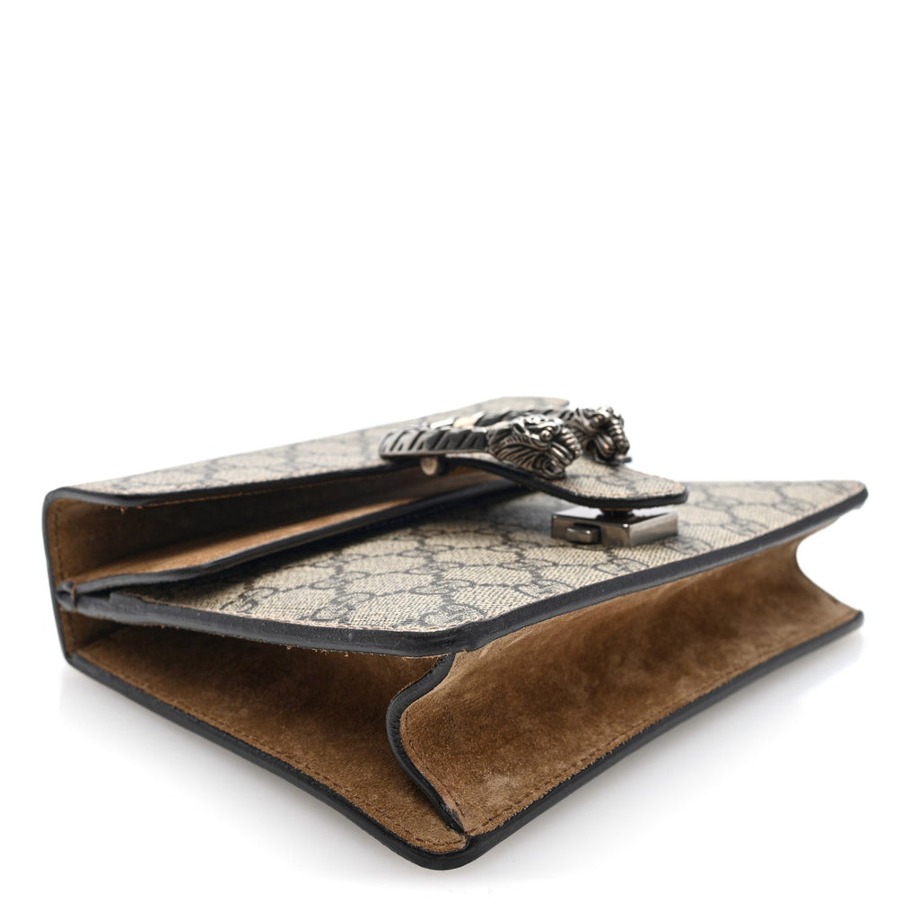 GG Supreme Monogram Mini Dionysus Shoulder Bag Taupe
