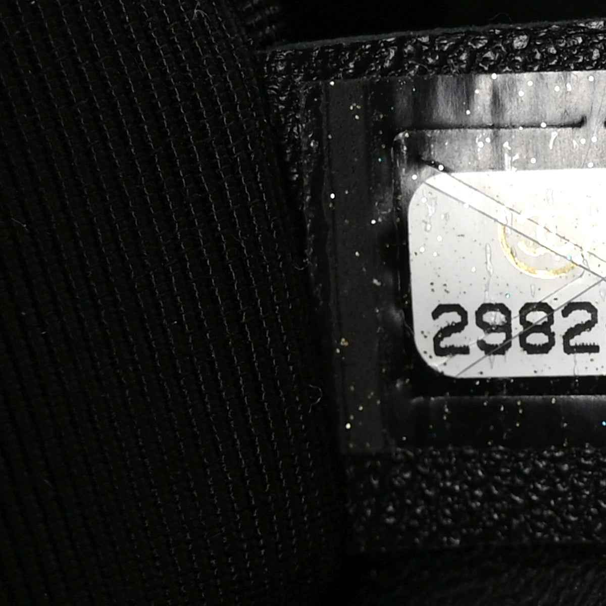 Lambskin Quilted Small My Precious Flap Black