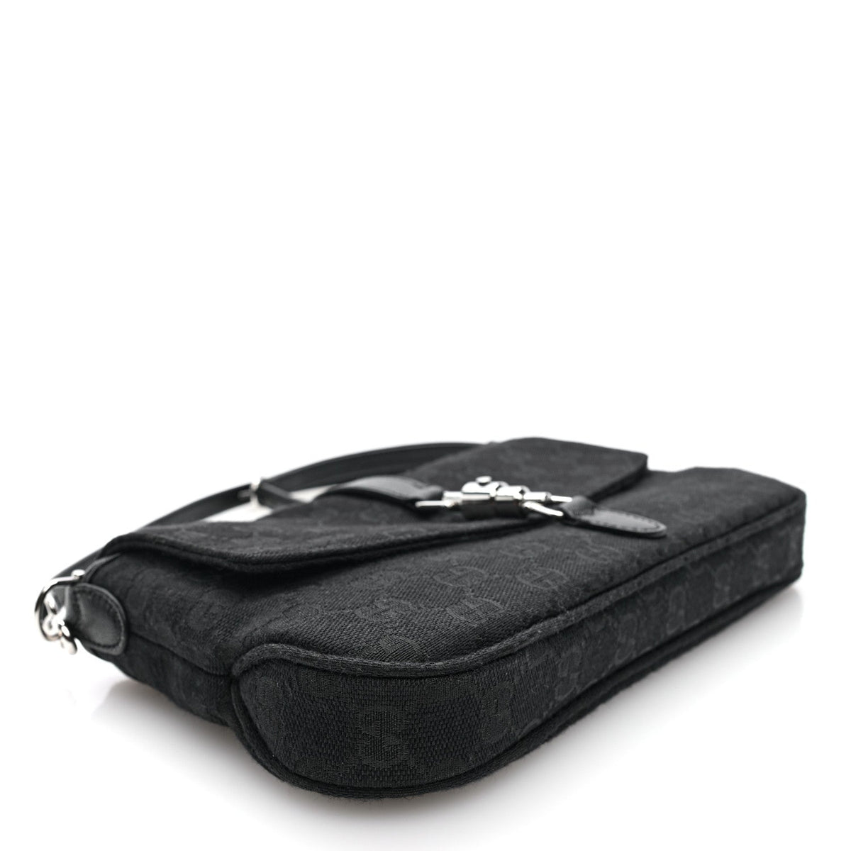 Monogram Medium Aperitivo Shoulder Bag  Black