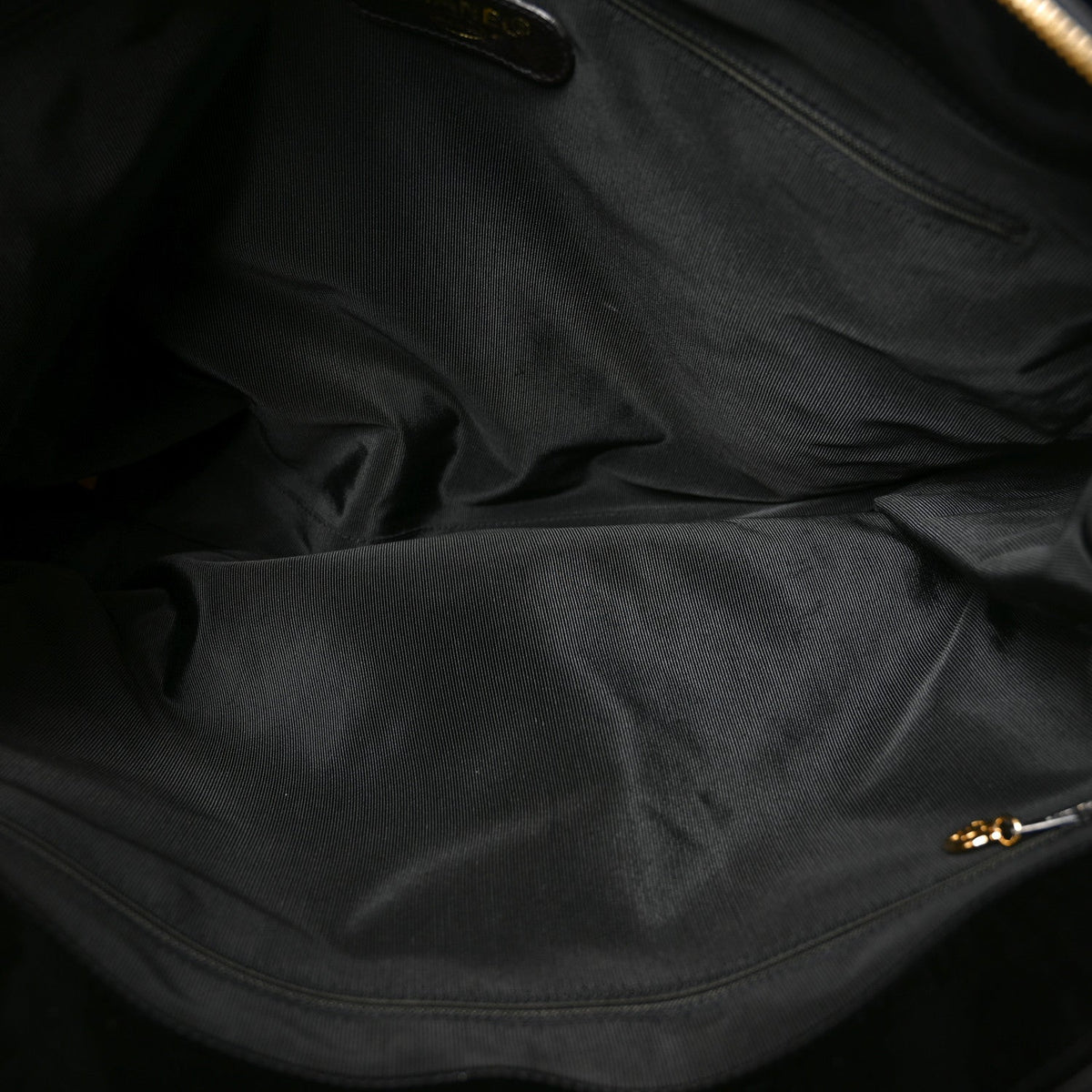 Patent Calfskin XL Weekender Bag Black