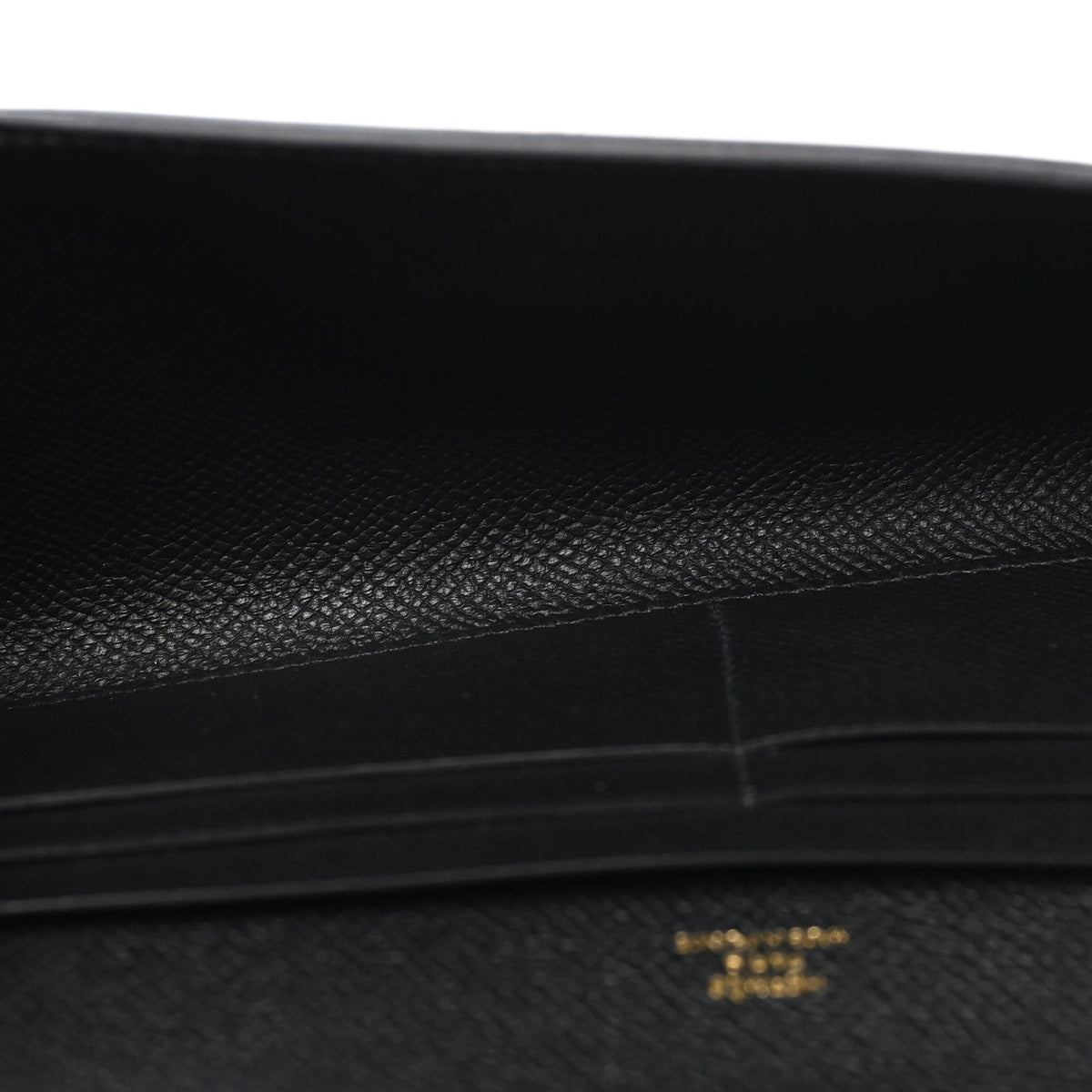 Epsom Enamel Maillon Wallet To Go Black