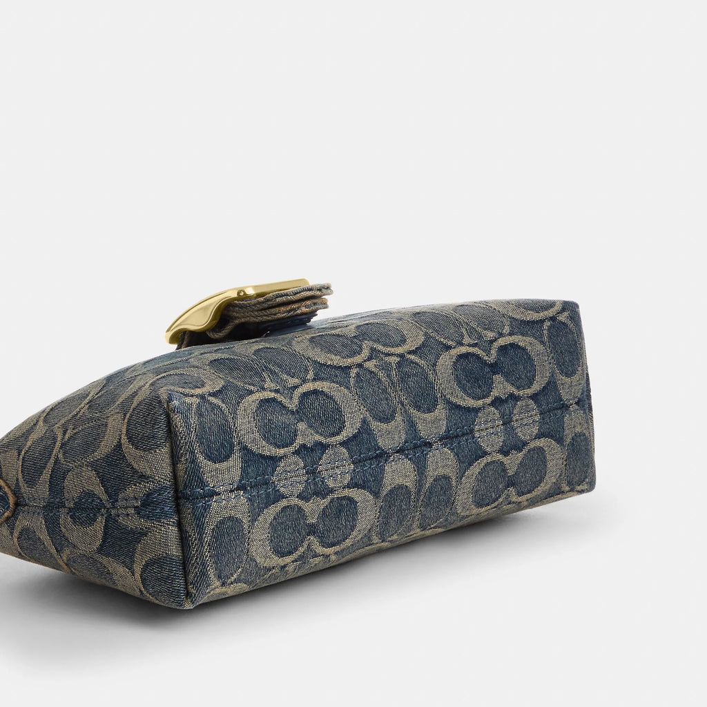 Coach Outlet Abbie Shoulder Bag In Signature Regenerative Cotton Denim