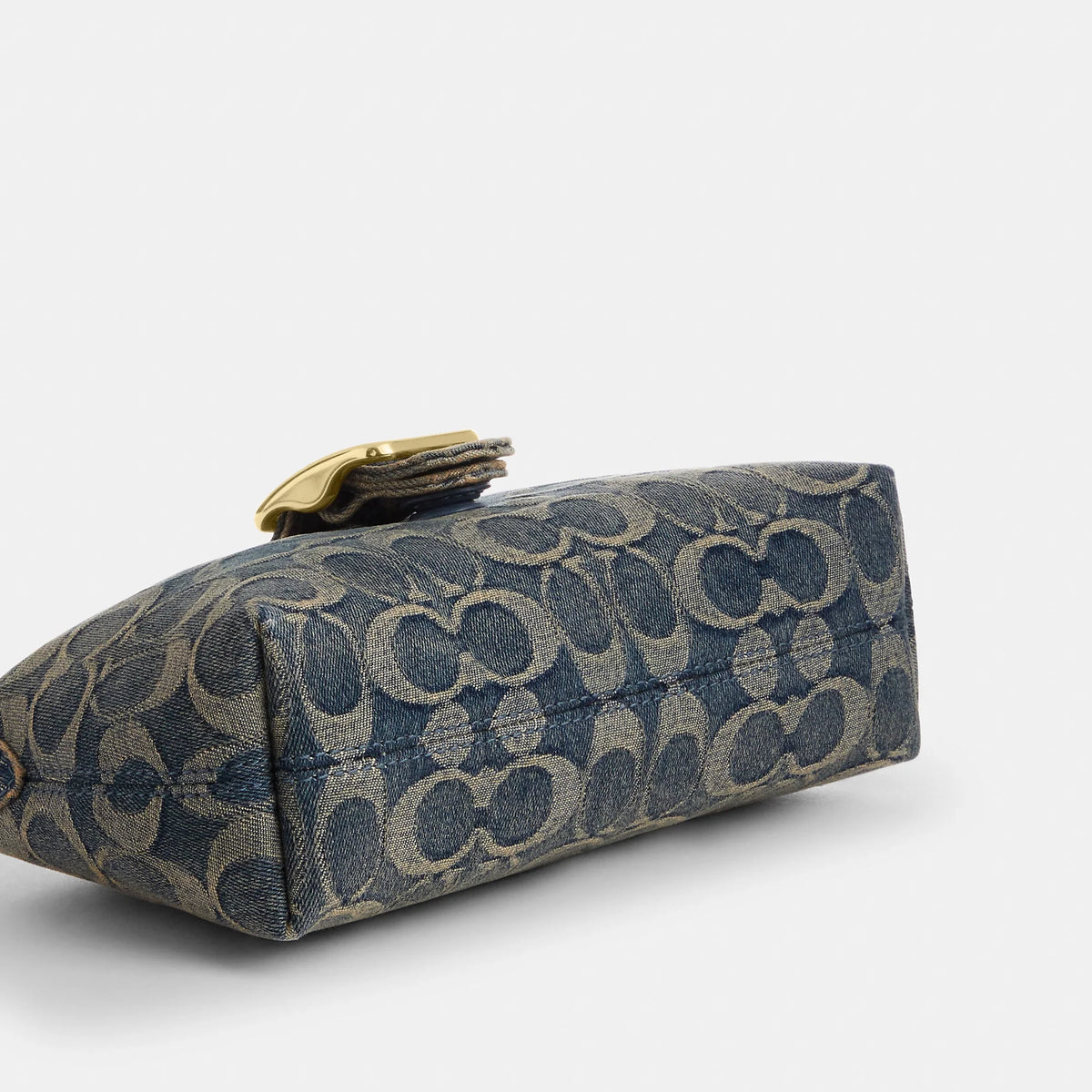 Coach Outlet Abbie Shoulder Bag In Signature Regenerative Cotton Denim