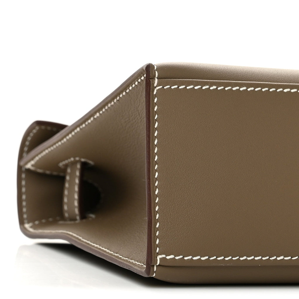 Swift Kelly Pochette Clutch Etoupe