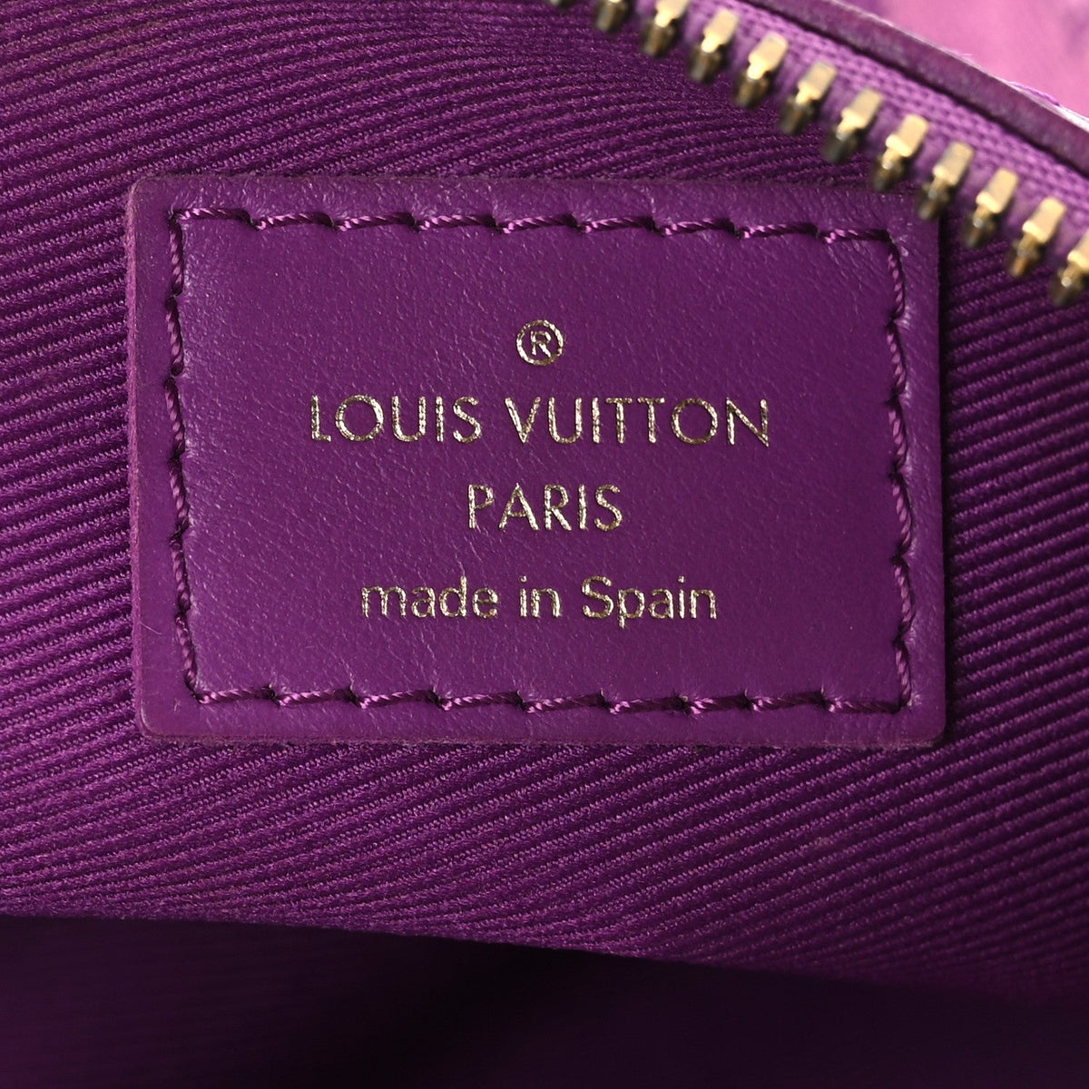 Monogram Double Flat Messenger Marron