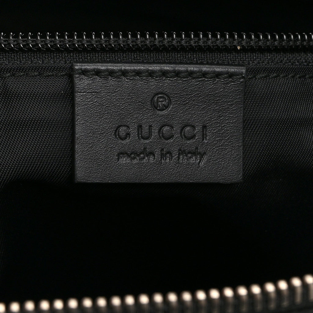 Techno Canvas Web Messenger Bag Black