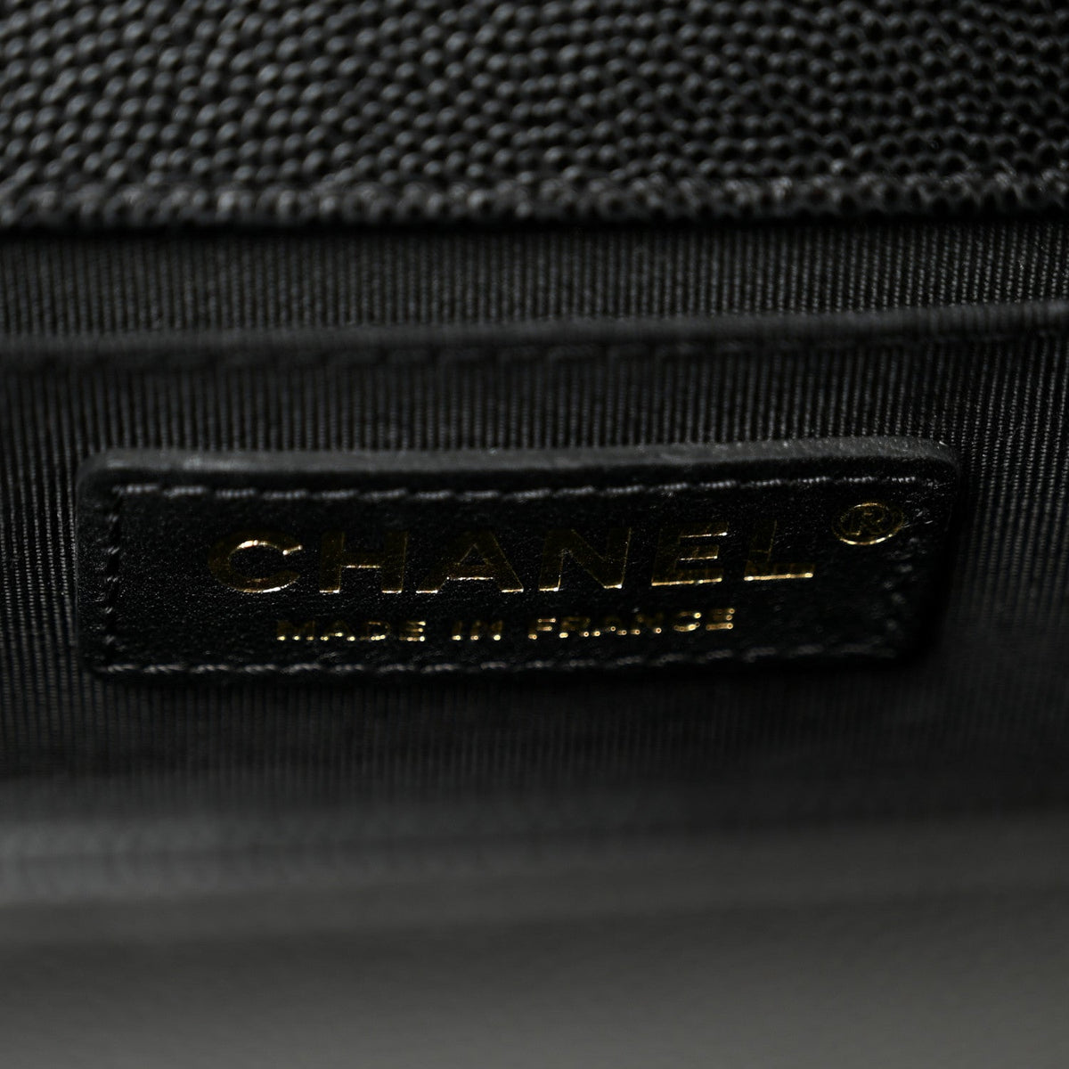 Caviar Quilted Medium Boy Flap Black