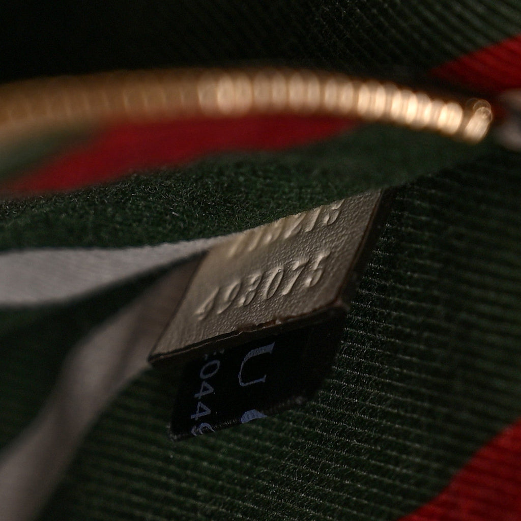 GG Supreme Monogram Emblem Large Tote Bag  Mystic White Oatmeal