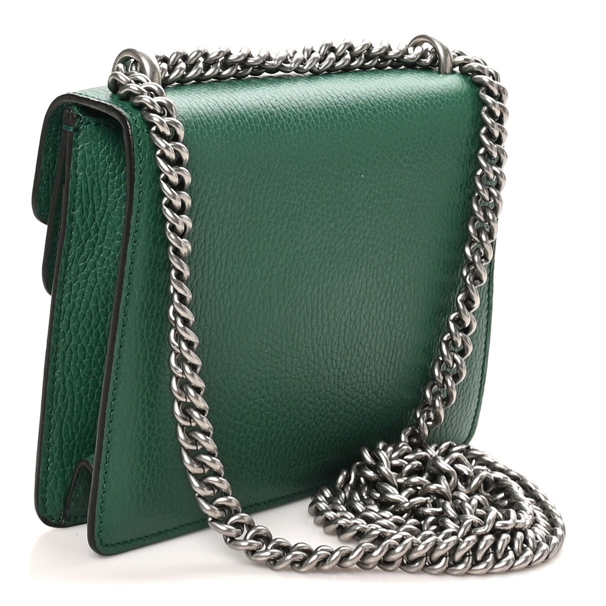 Calfskin Mini Dionysus Shoulder Bag Emerald