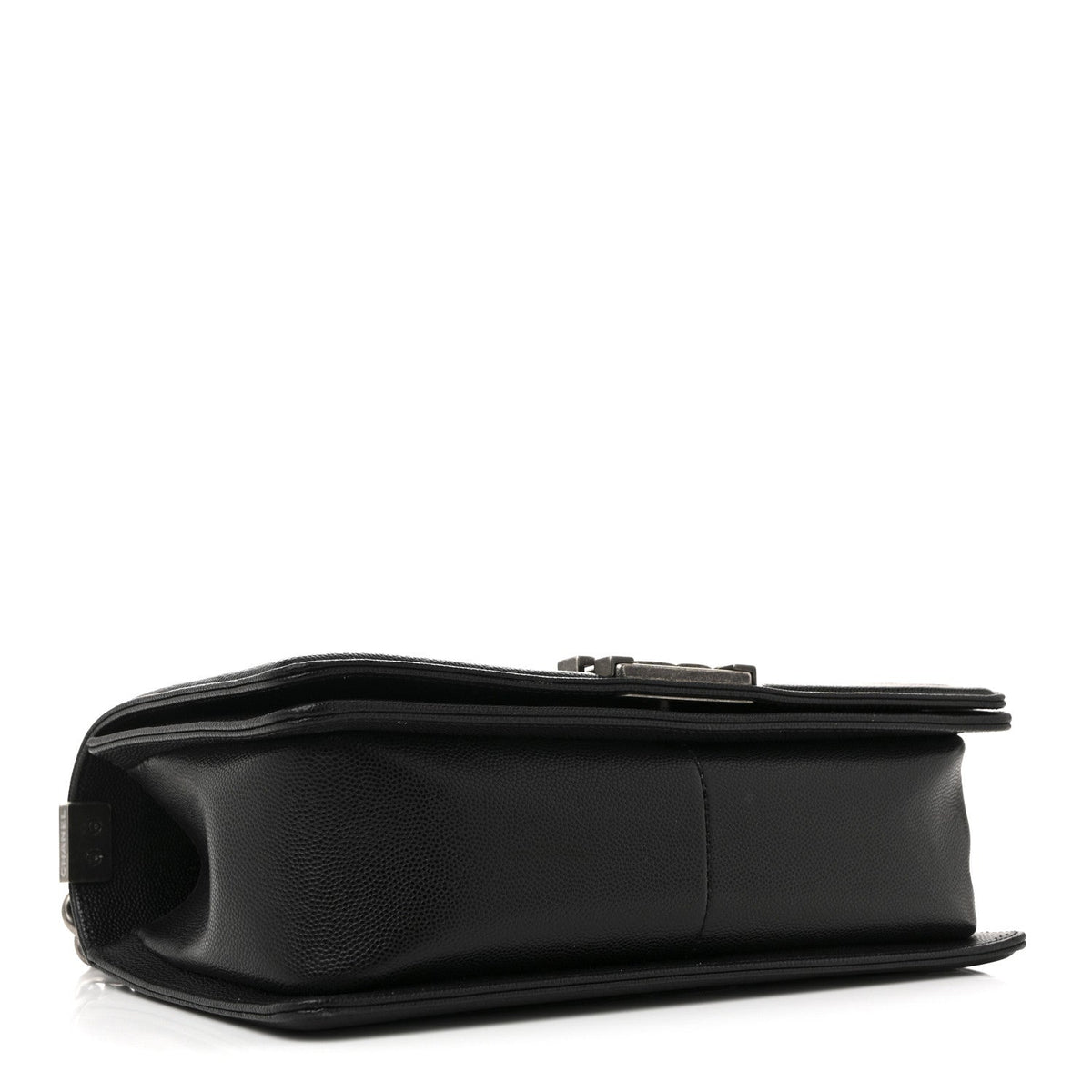 Caviar Quilted Medium Boy Flap Black