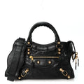 Agneau Giant 12 Gold Hardware Mini City Black