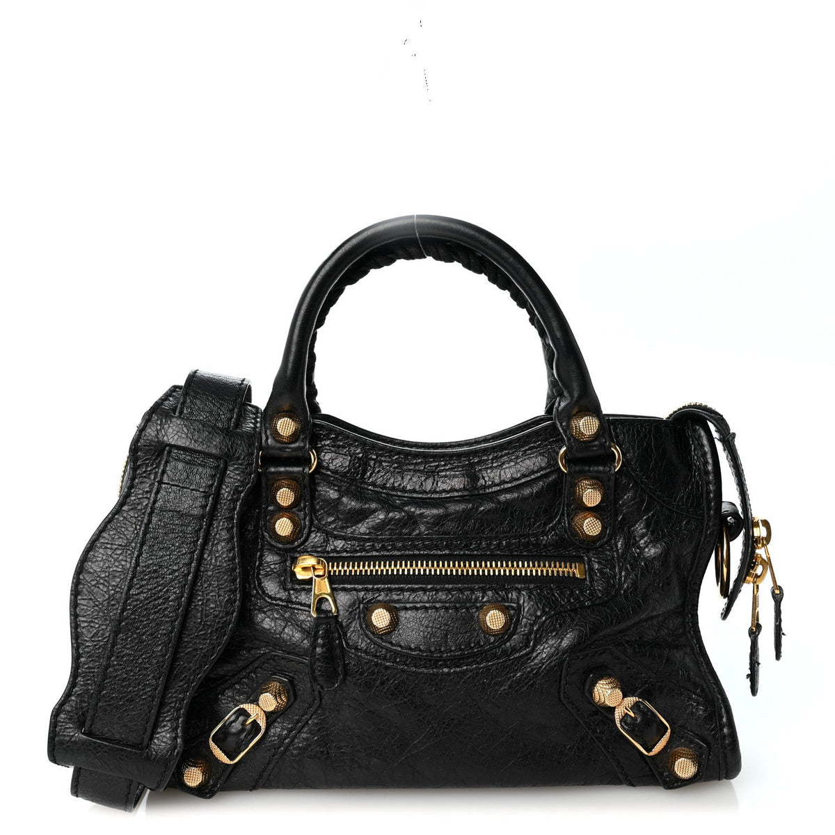 Agneau Giant 12 Gold Hardware Mini City Black