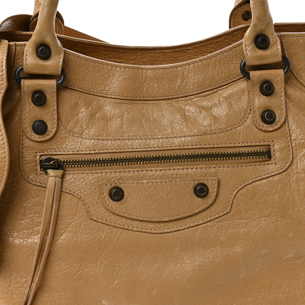 Agneau Classic Hardware Velo Beige Nougatine