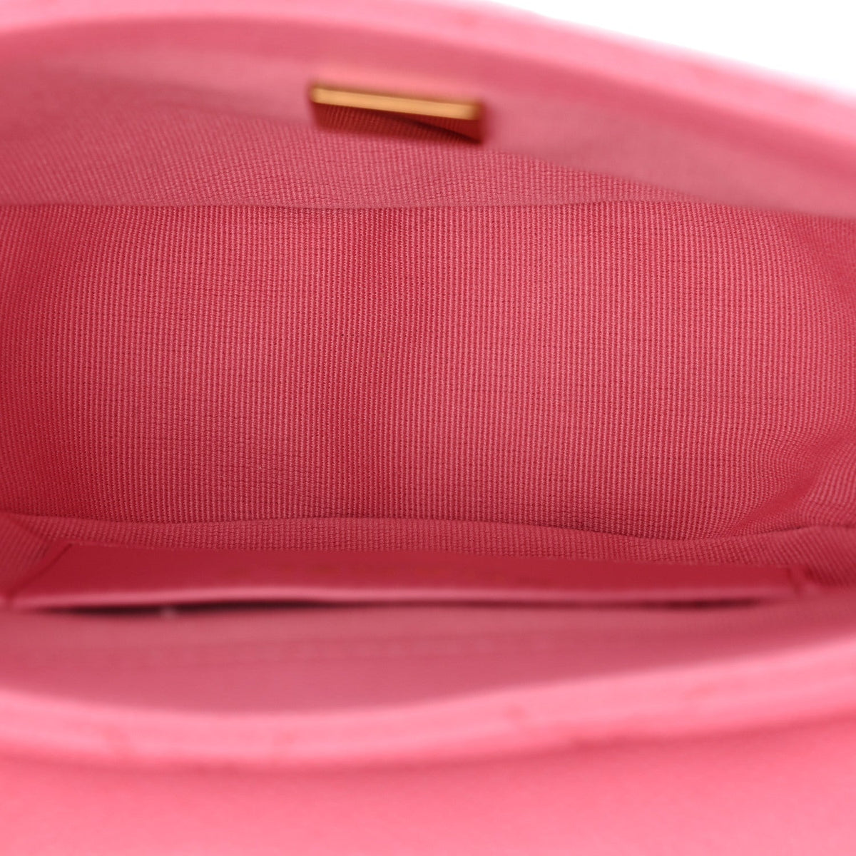 Caviar Quilted Mini Messenger Flap Light Pink