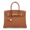 Togo Birkin 30 Gold