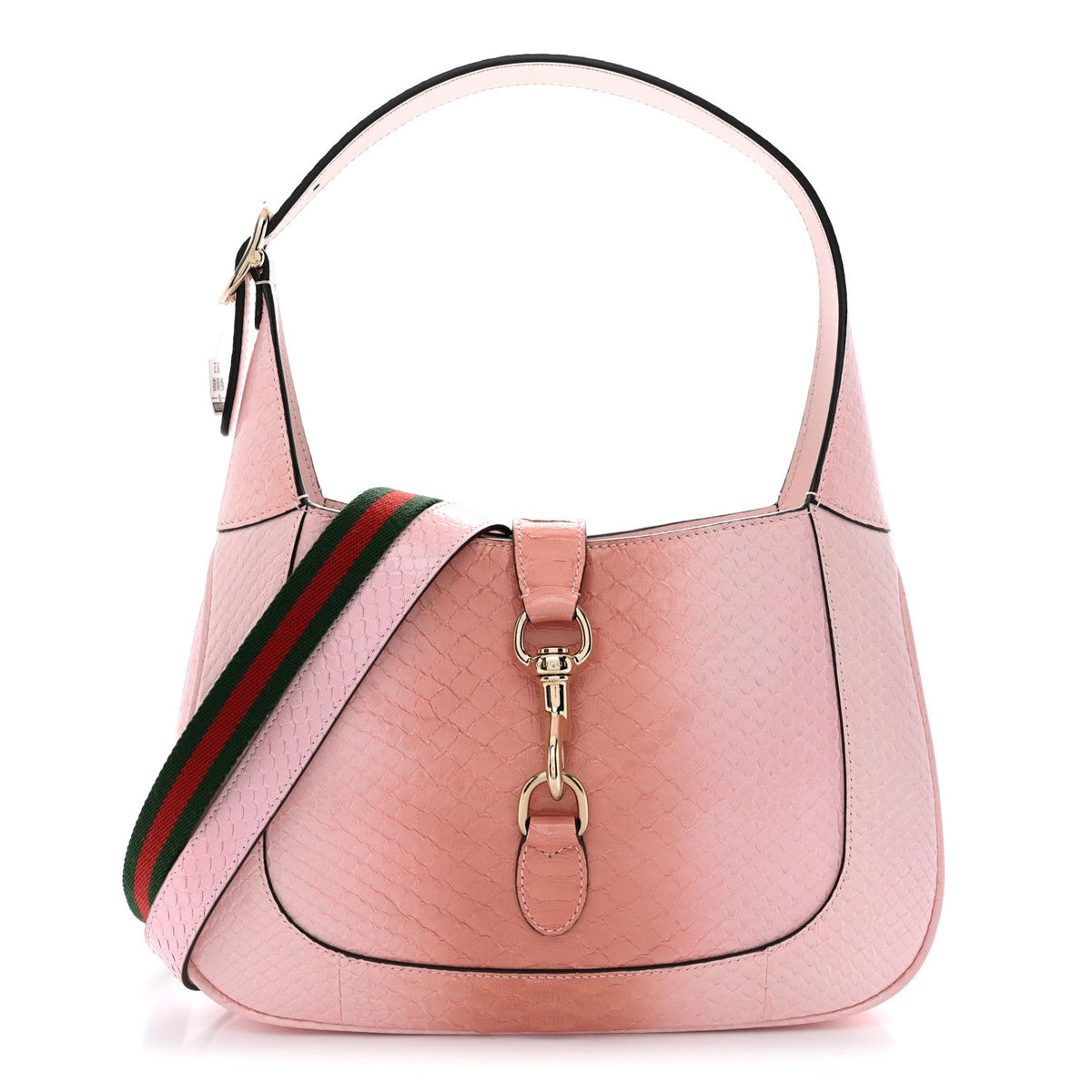Snakeskin Web Small Jackie 1961 Hobo Pink
