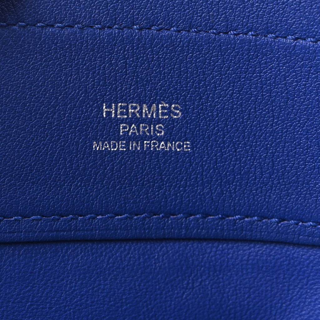 Milo Lambskin Swift Mini Aline Bleu Electrique
