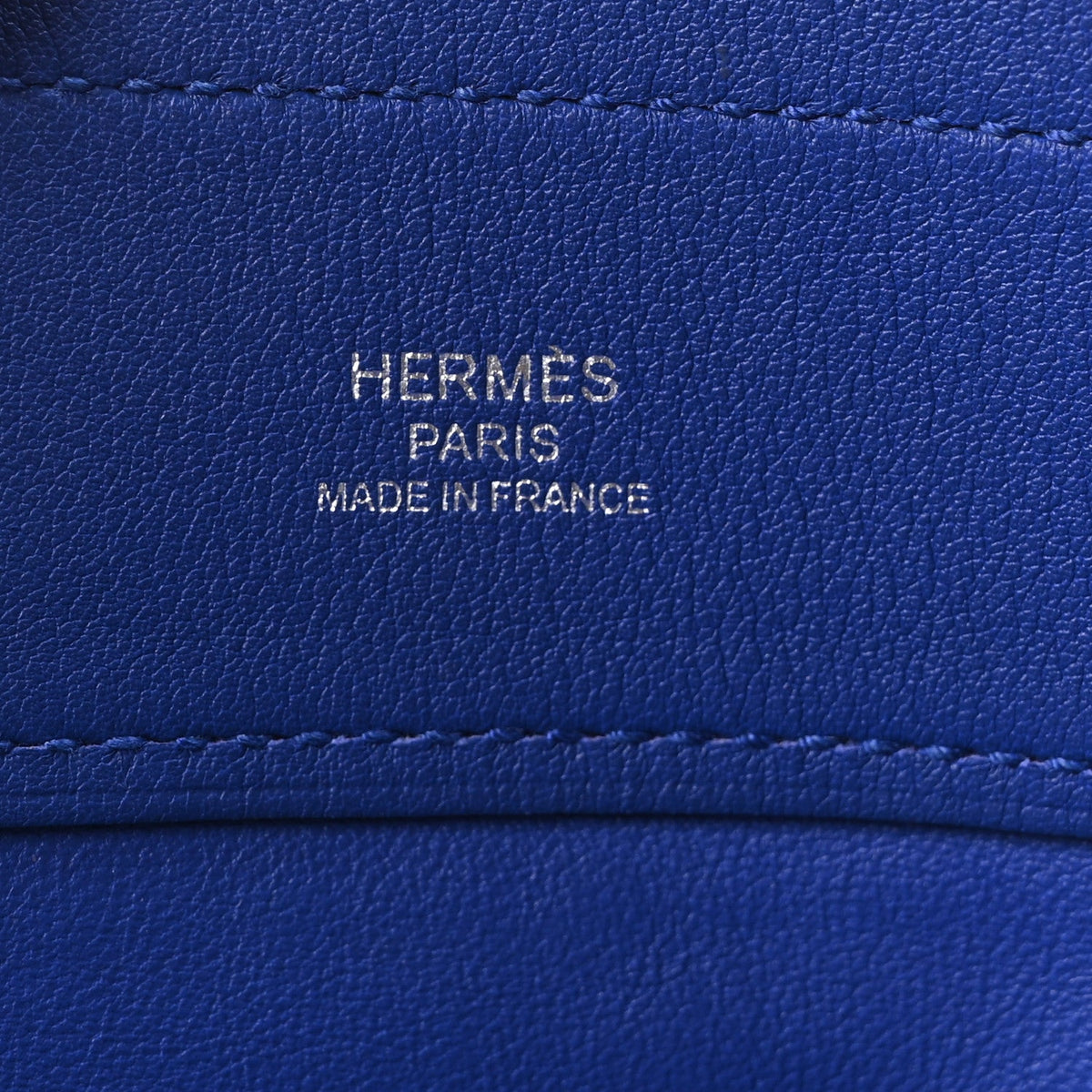 Milo Lambskin Swift Mini Aline Bleu Electrique