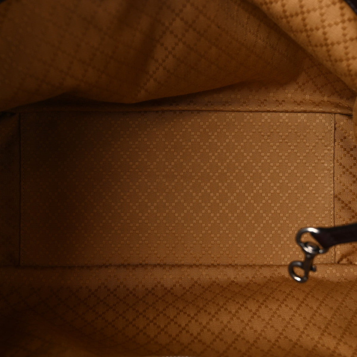 Soft Calfskin Medium Mercato Tote Bag Dark Brown