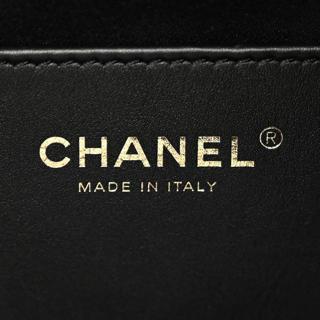 Caviar Quilted Small Chanel 25 Handbag Black