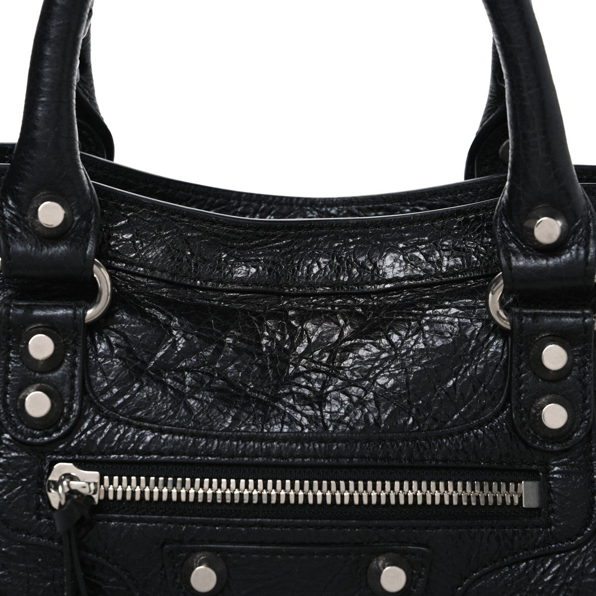 Agneau Arena Silver Hardware Small Le City Black