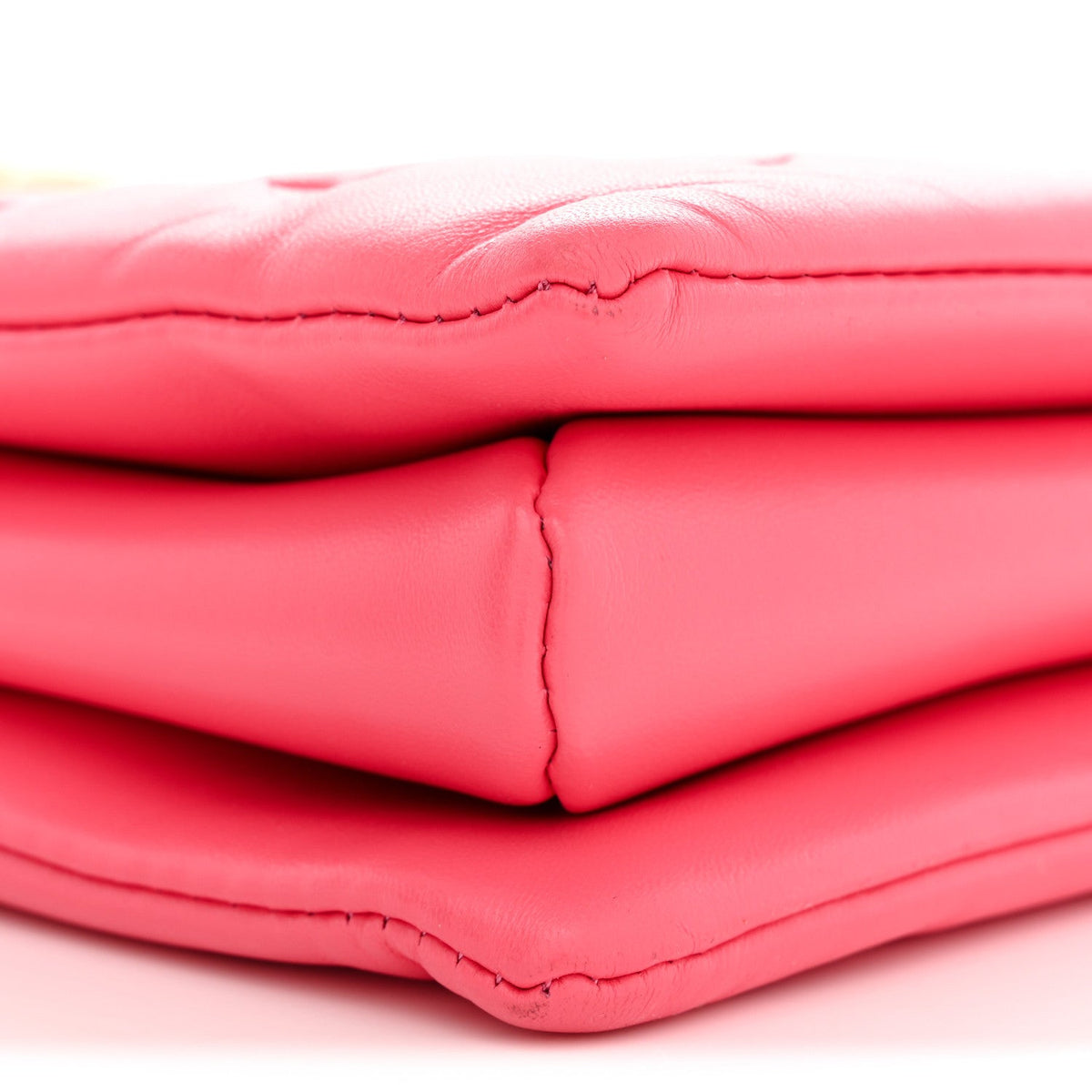 Lambskin Embossed Monogram Coussin PM Pink