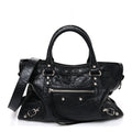 Agneau Arena Silver Hardware Small Le City Black