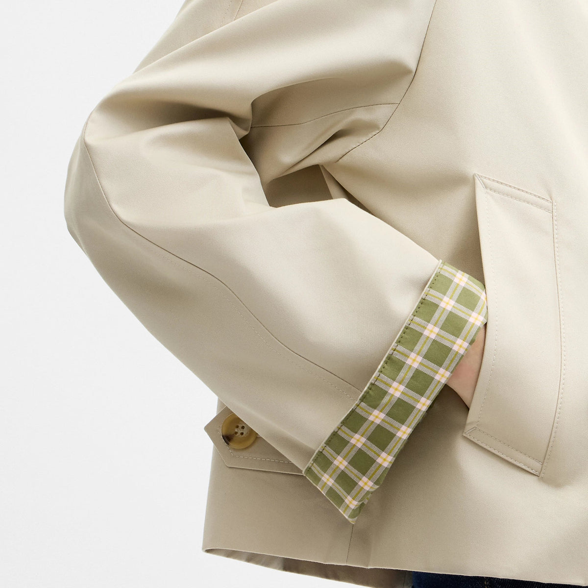 Coach Outlet Swing Trench Coat