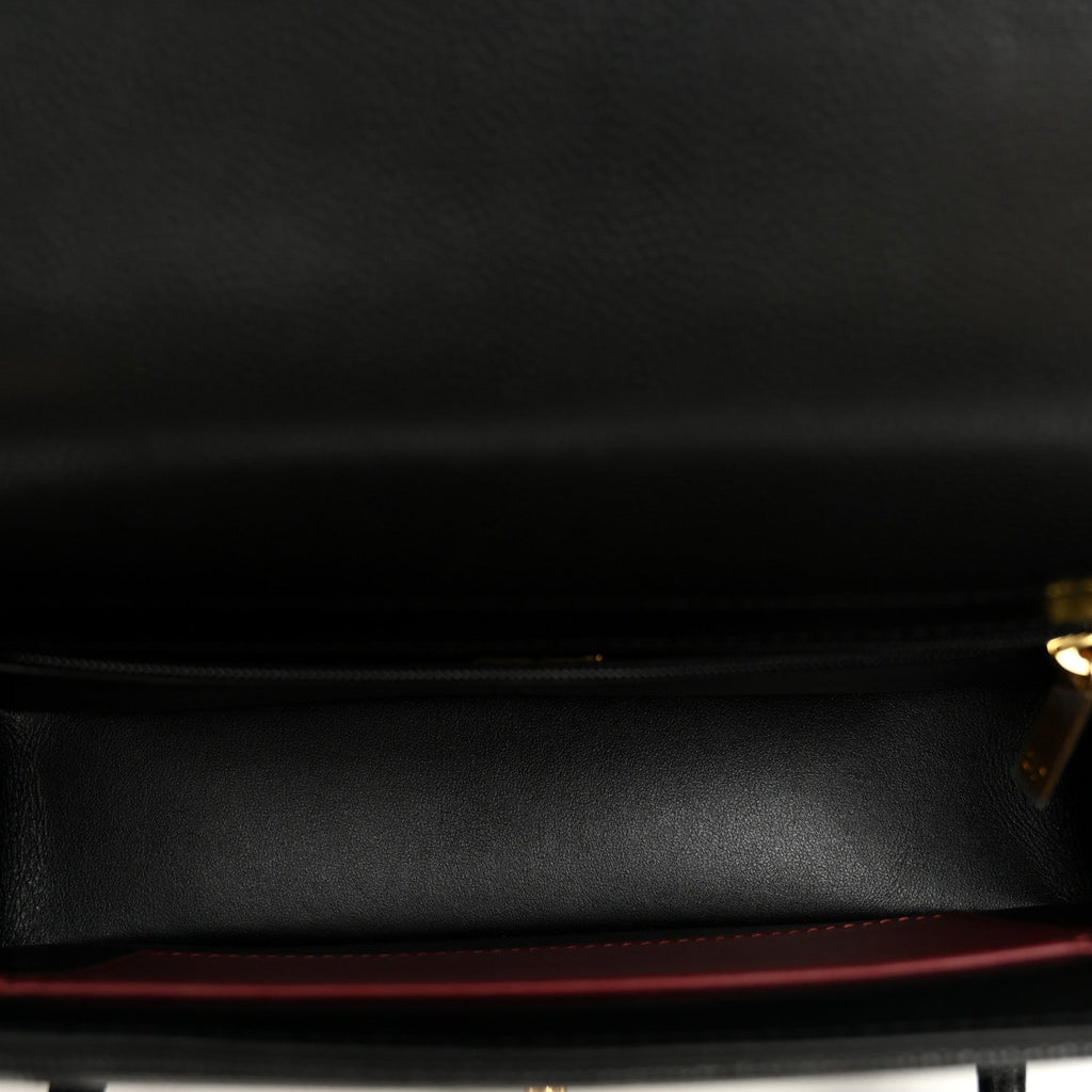 Shiny Caviar Preppy Coco Small Flap Black