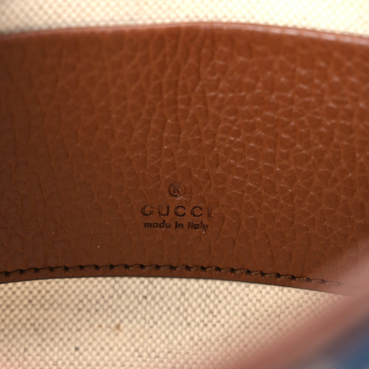 New Denim GG Monogram Calfskin Mini Jackie 1961 Hobo Blue Tea Cuir
