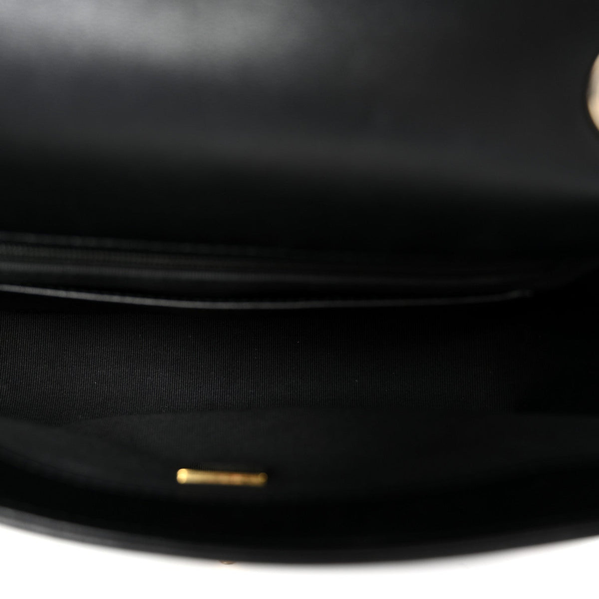 Lambskin Quilted Bicolor Flap Black Beige