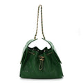 Caviar Quilted Small Chanel 25 Handbag Green