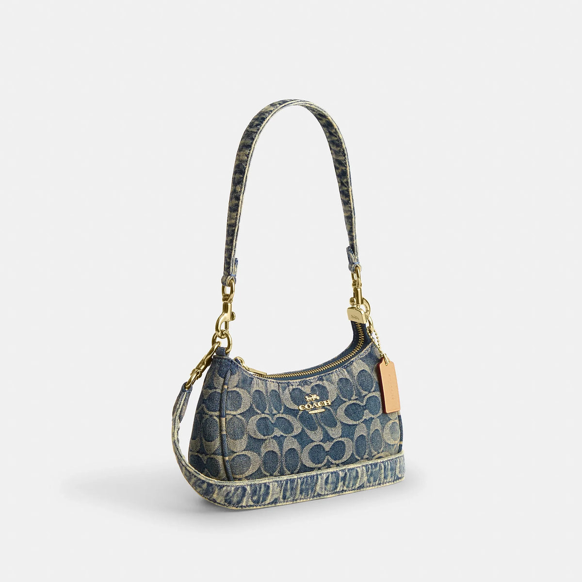 Coach Outlet Teri Mini Crossbody Bag In Signature Regenerative Cotton Denim