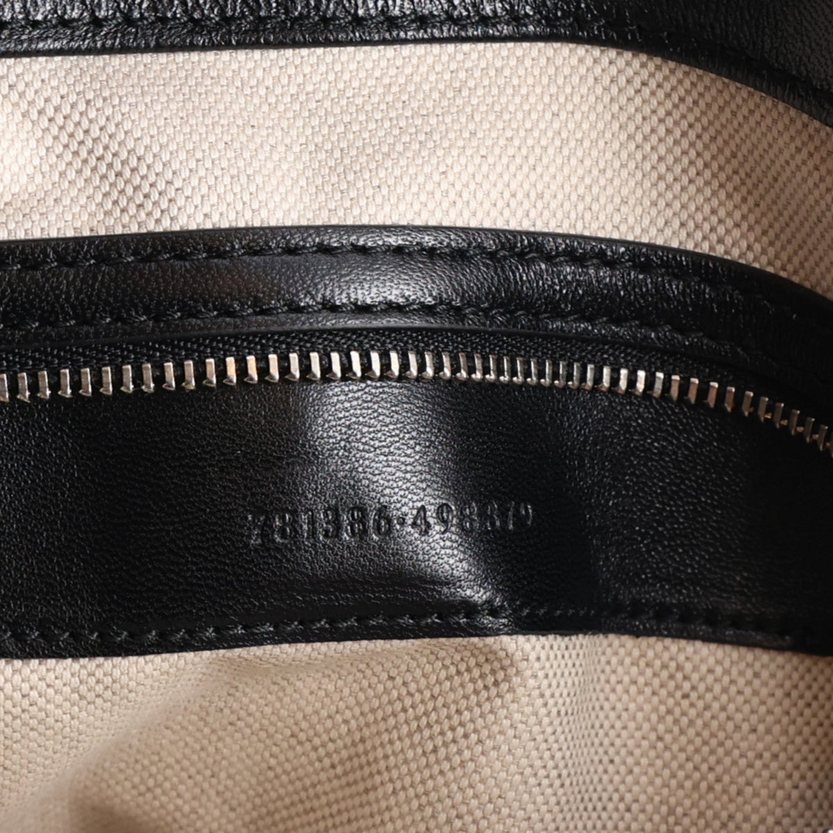 Calfskin GG Matelasse Large Tote Black