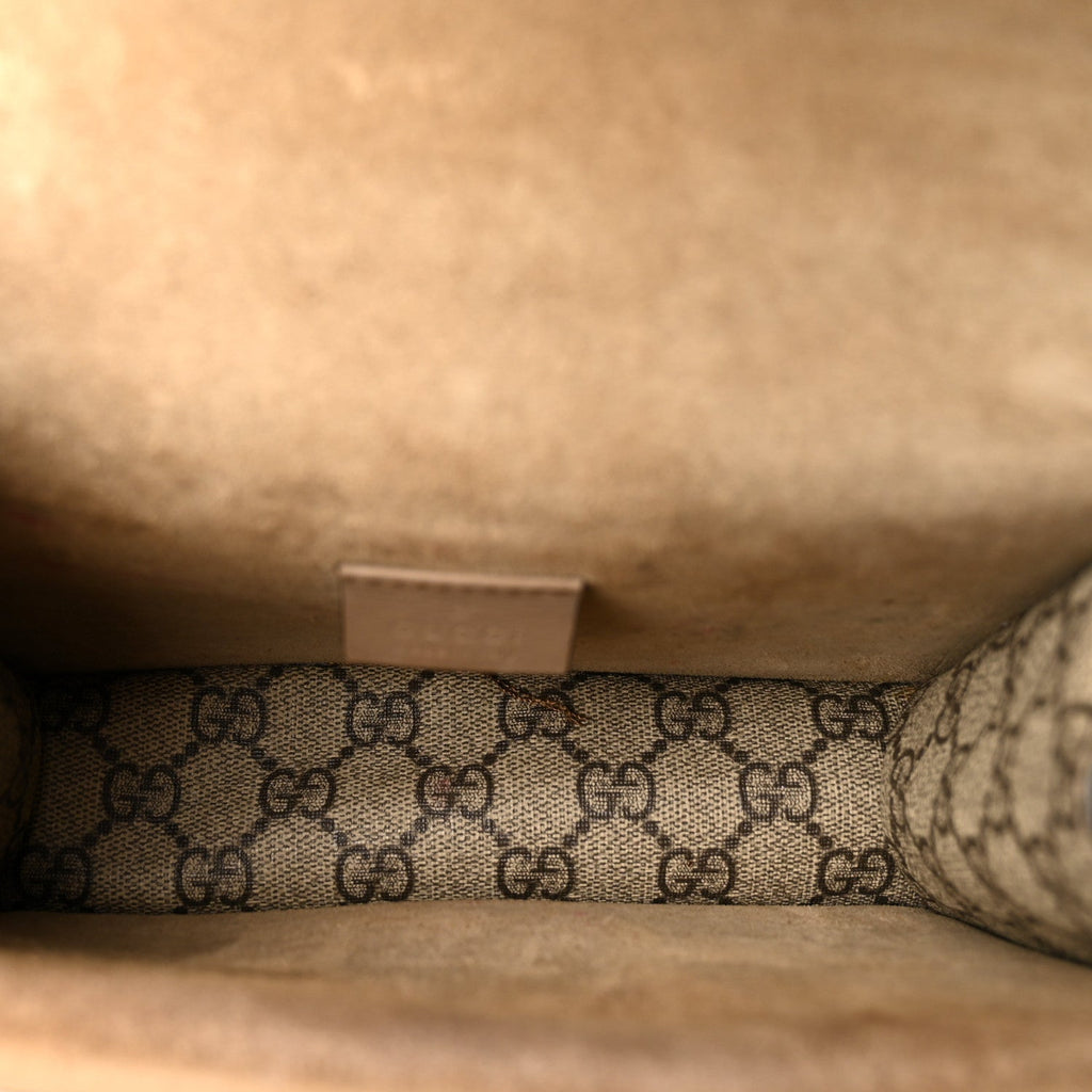 GG Supreme Monogram Mini Dionysus Shoulder Bag Taupe
