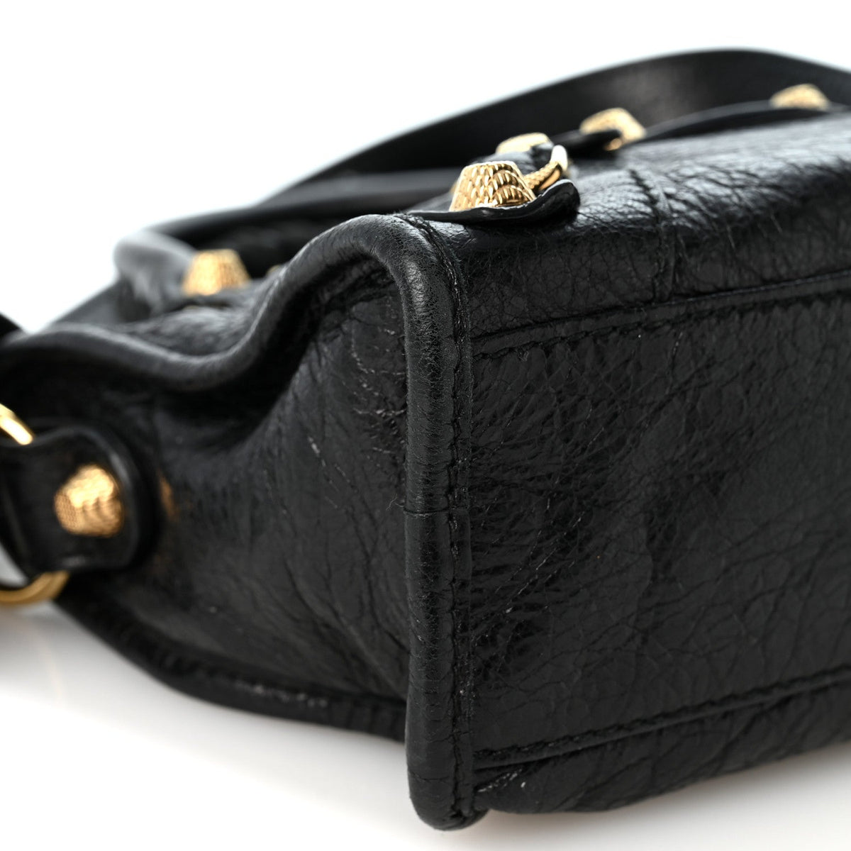 Agneau Giant 12 Gold Hardware Mini City Black
