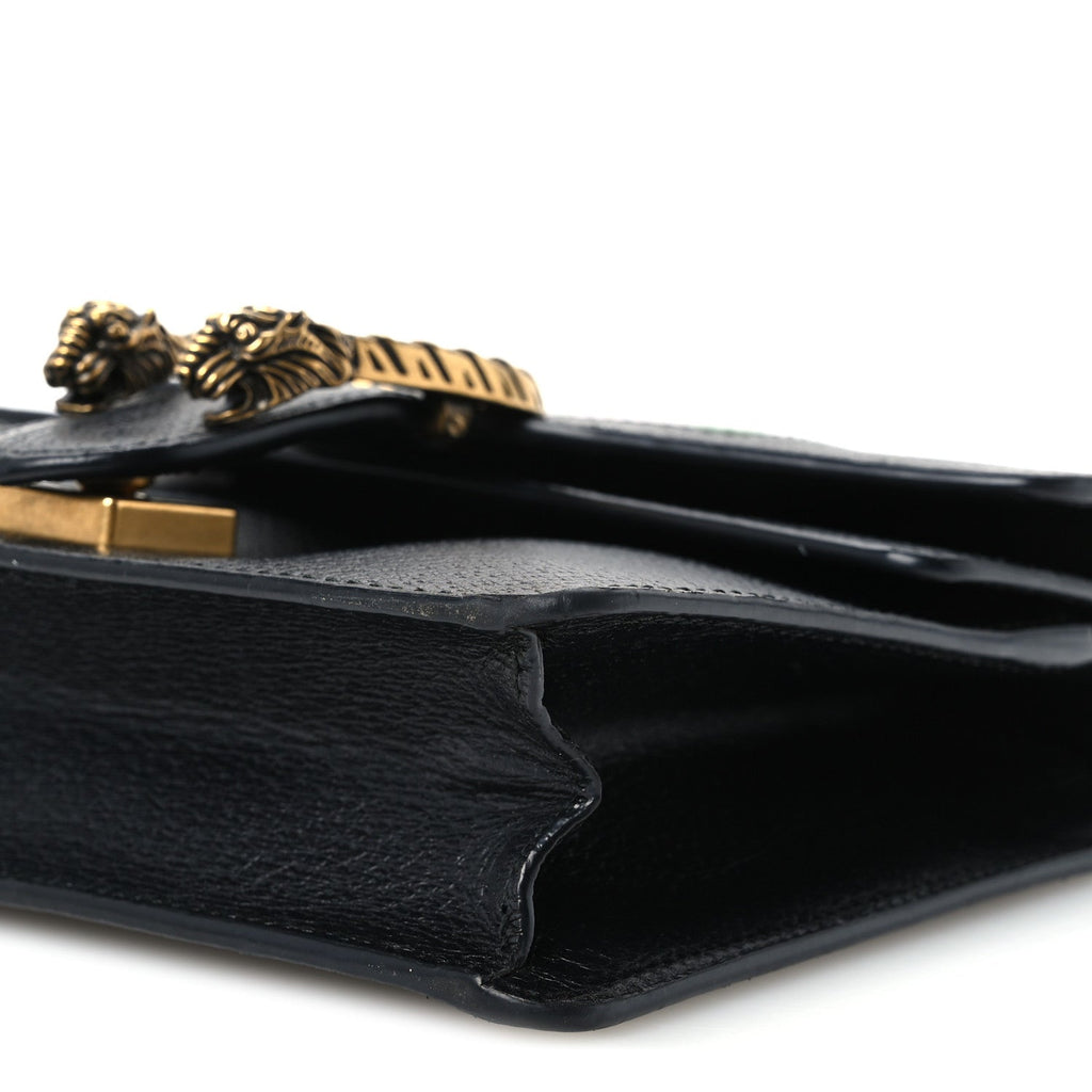 Calfskin Web Mini Dionysus Shoulder Bag Black