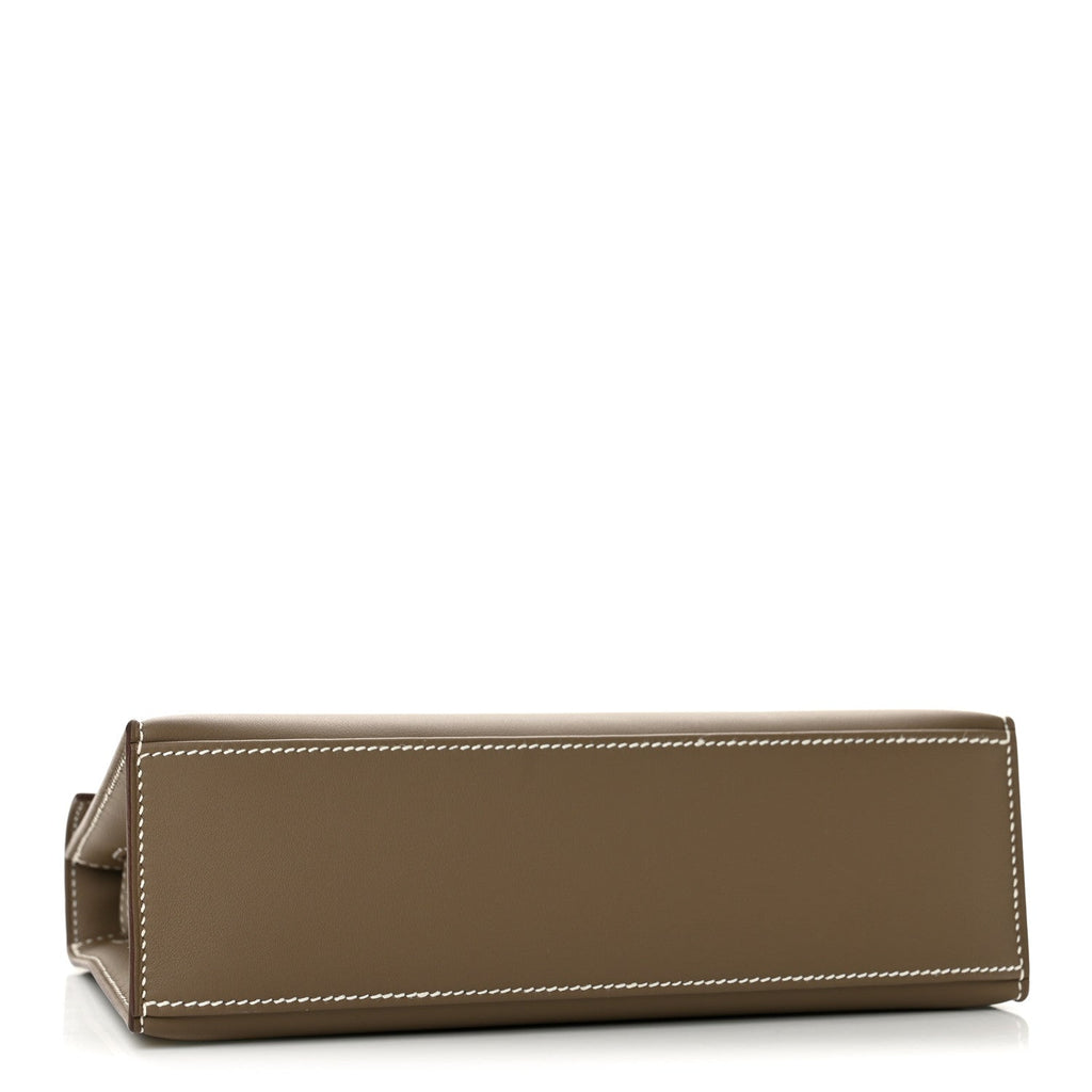 Swift Kelly Pochette Clutch Etoupe
