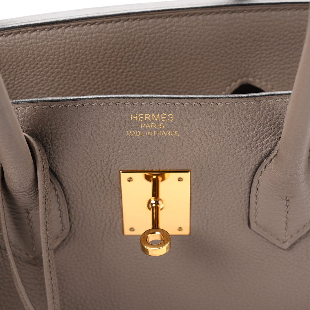 Togo Birkin 35 Gris Asphalte