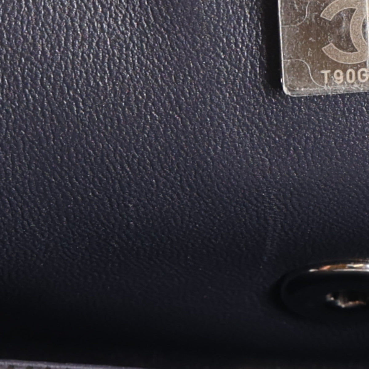 Sequin Logo CC Medium Flap Blue Multicolor