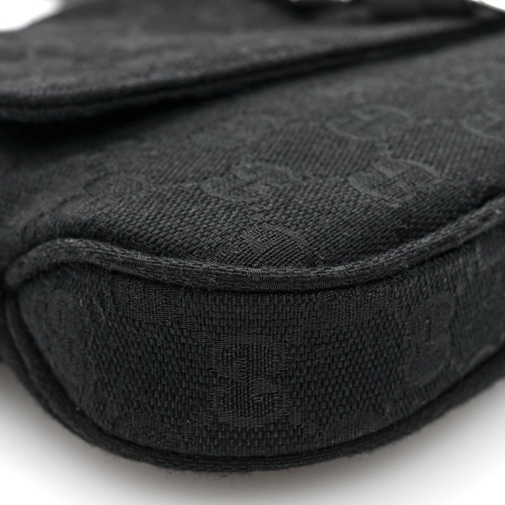 Monogram Medium Aperitivo Shoulder Bag  Black