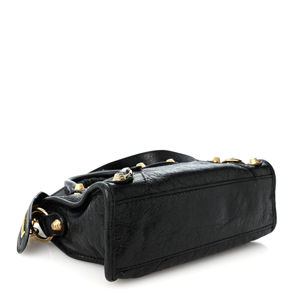 Agneau Giant 12 Gold Hardware Mini City Black