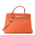 Togo Kelly Retourne 35 Orange